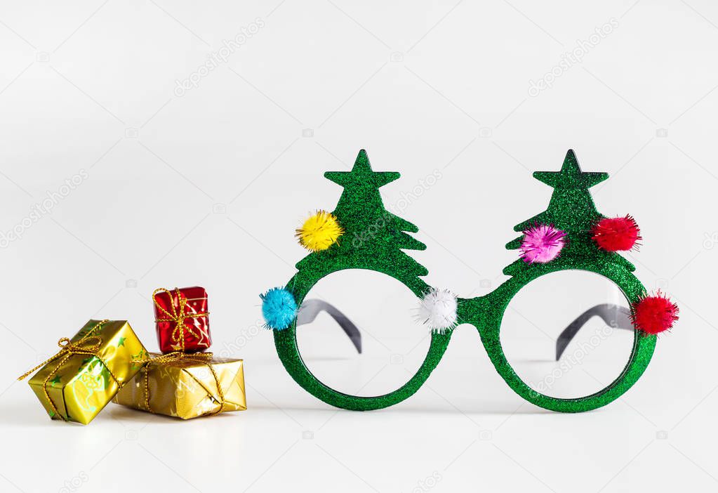 Christmas glasses, gifts