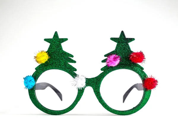 Vánoční brýle, dárky — Stock fotografie