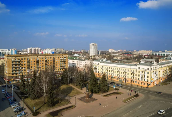Białoruś, Mińsk, alei niepodległości — Zdjęcie stockowe