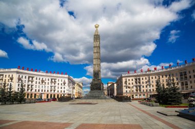 Zafer Meydanı, Minsk, Beyaz Rusya,