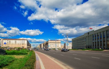 Minsk, Beyaz Rusya, Bağımsızlık Avenue