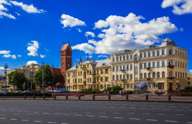 Minsk, Beyaz Rusya, bağımsızlık Meydanı