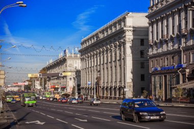 Belarus, Minsk, Bağımsızlık Avenue