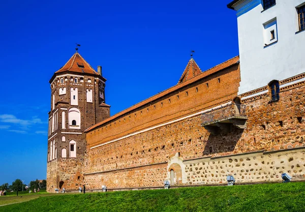 Zamek w Białorusi — Zdjęcie stockowe
