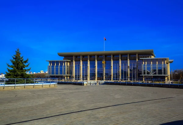 Minsk, Belarús, el Palacio de la Independencia —  Fotos de Stock