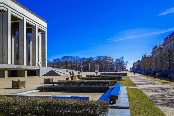 Minsk, Weißrussland, Oktyabrskaja Platz — Stockfoto