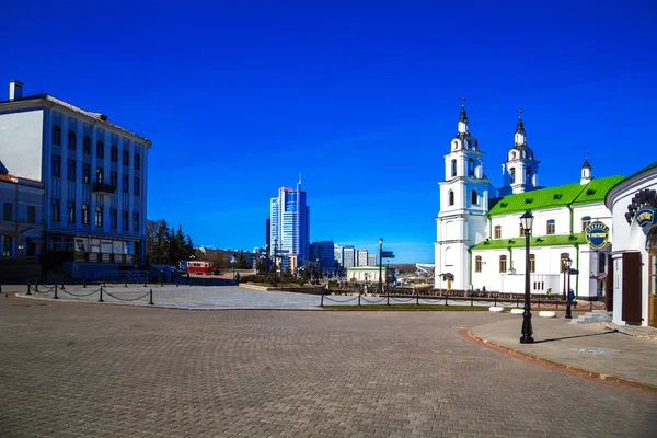 Minsk, Vitryssland, Helige Ande katedral — Stockfoto