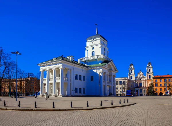 Minsk, Platz der Freiheit — Stockfoto