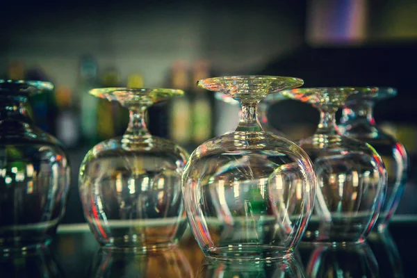 ガラス goblets のセット — ストック写真