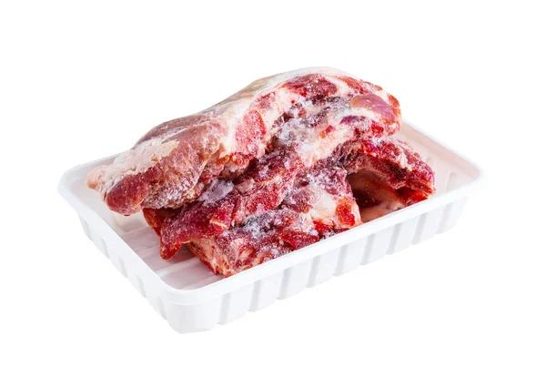 Вакуумная упаковка для мяса — стоковое фото