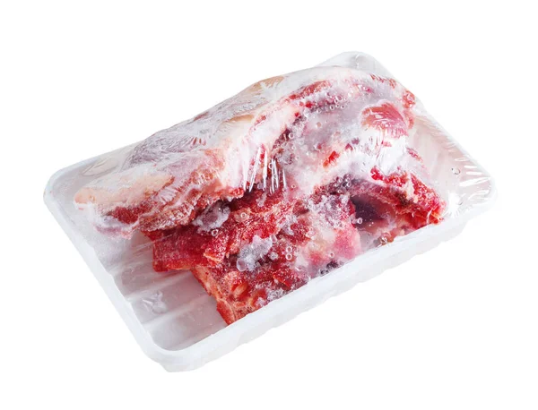 Vacuum packing for meat — Stock Photo, Image