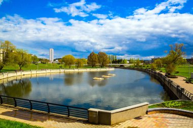 Belarus, Minsk, şehir manzarası