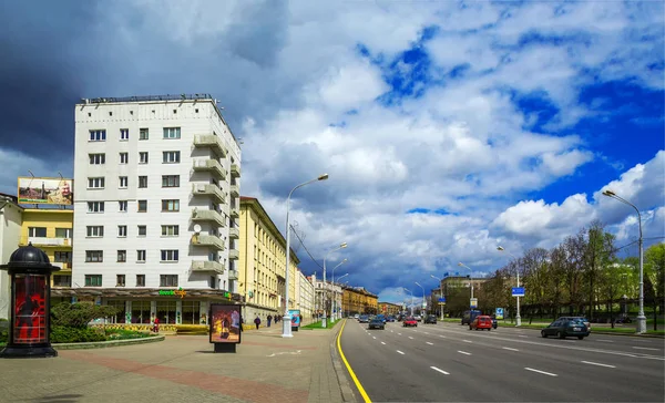 白俄罗斯，明斯克，建筑 — 图库照片