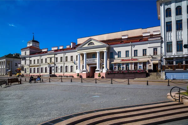 明斯克，白俄罗斯，自由广场 — 图库照片