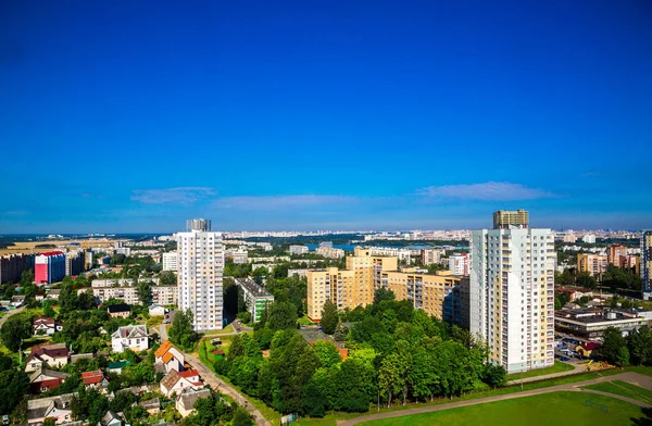 Minsk, architettura, distretto Chihovka — Foto Stock