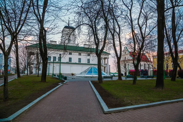 Minsk, Freedom Square — Stock Photo, Image