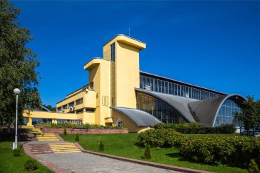 Beyaz Rusya. 08-24-2019, şehrin spor tesisi 