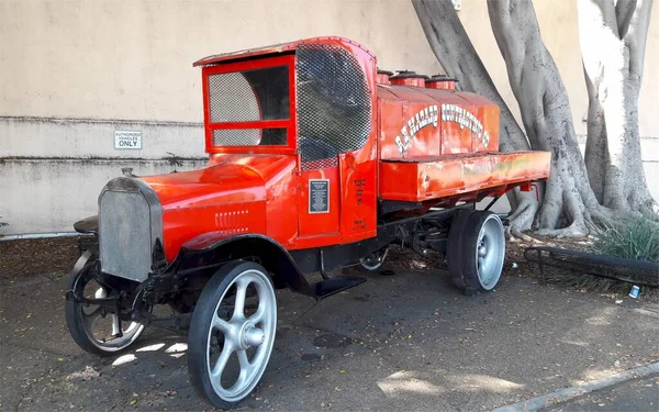 États Unis San Diego Automobile Museum Camion Pompiers Vintage — Photo
