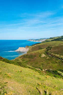 Bask ülkesindeki Atlantik kıyıları