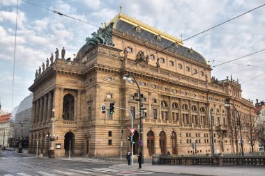 Prag, Çek Cumhuriyeti-17 Mart: Prag Ulusal Tiyatrosu
