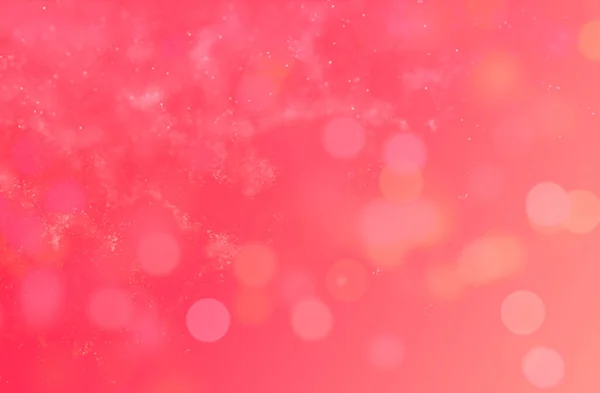 Bokeh Particlesでエレガントなかわいいピンクグラデーションの背景 モダンデザインのために — ストック写真
