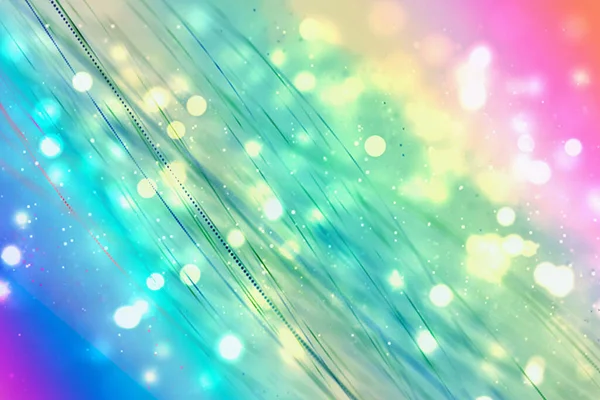 Beautiful Elegant Multicolored Background Golden Bokeh Waves — Stock Photo, Image