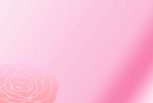 Modern Elegant Abstrakt Bakgrund Med Vacker Gradient Rose För Banner — Stockfoto