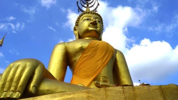 Video Buddha Oro — Video Stock