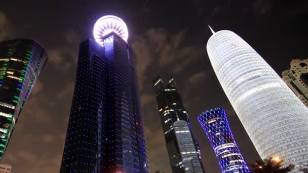 Video Van Doha Qatar — Stockvideo