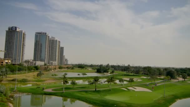 Golf Field Apartments — Stock Video