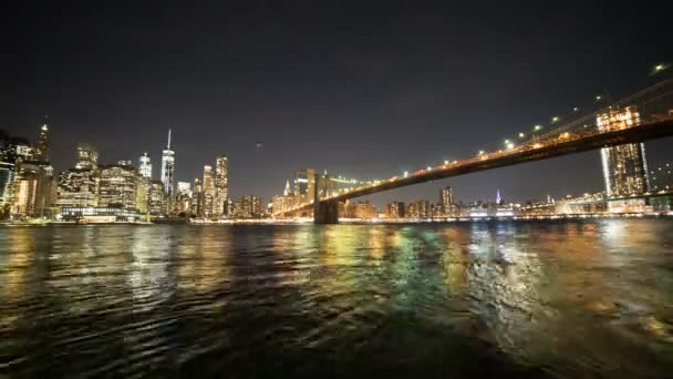 Puente Brooklyn Nueva York — Vídeo de stock