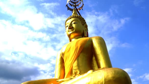 Video Thailandia Buddha Oro — Video Stock