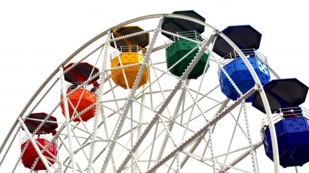 Ferris Wheel Day — Stock Video