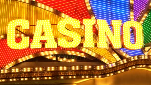 Video Vom Las Vegas Casino — Stockvideo