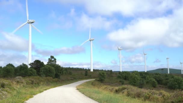 Windenergie Erneuerbare Energien — Stockvideo
