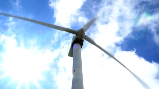 Vídeo Turbina Eólica — Vídeos de Stock