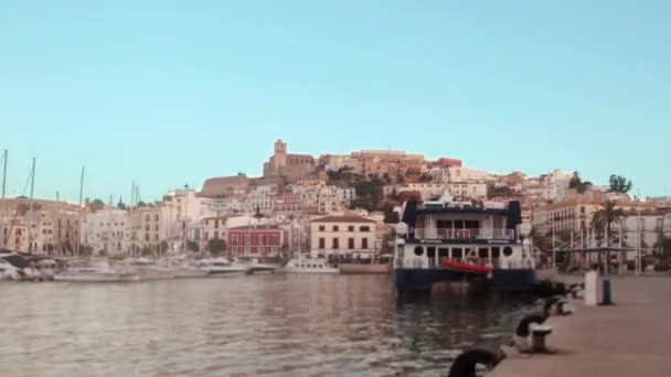 Ibiza Port Zeitraffer — Stockvideo