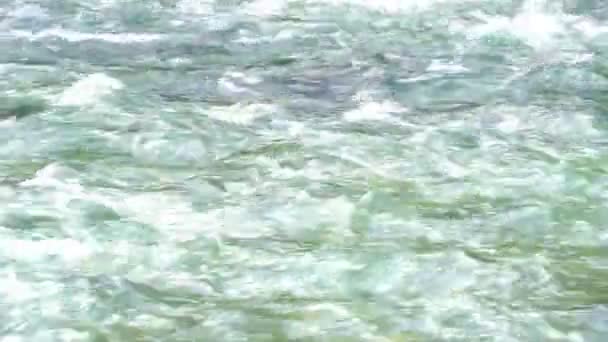 Video Vom Fluss Tapferes Wasser — Stockvideo