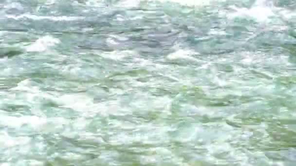 Відео Річкової Течії Води — стокове відео