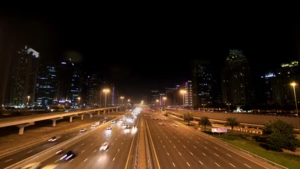 Video Carretera Dubai — Vídeo de stock
