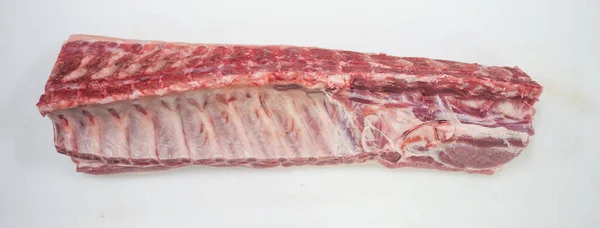 Raw Pork Ribs Meal Barbecue — Stock Photo, Image