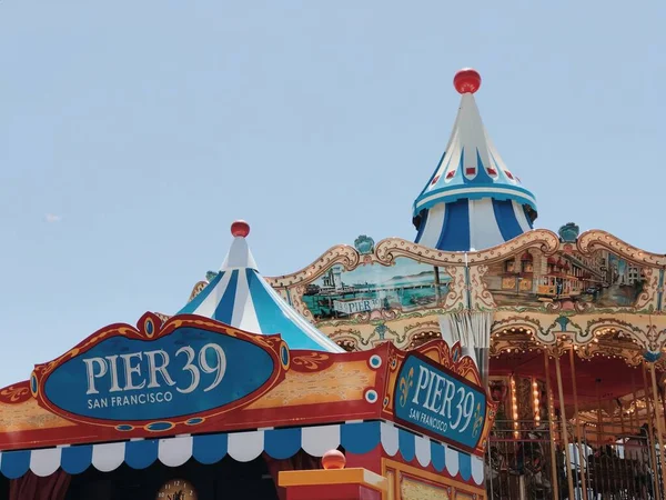 Pier Carrousel San Francisco — Stock Photo, Image