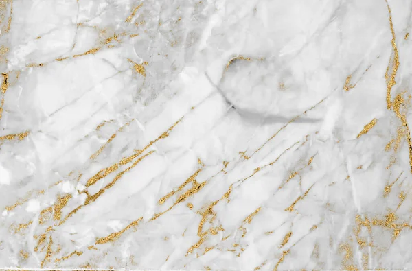 White Gold Marble Texture Pattern Background High Resolution Design Cover — Stock Photo, Image