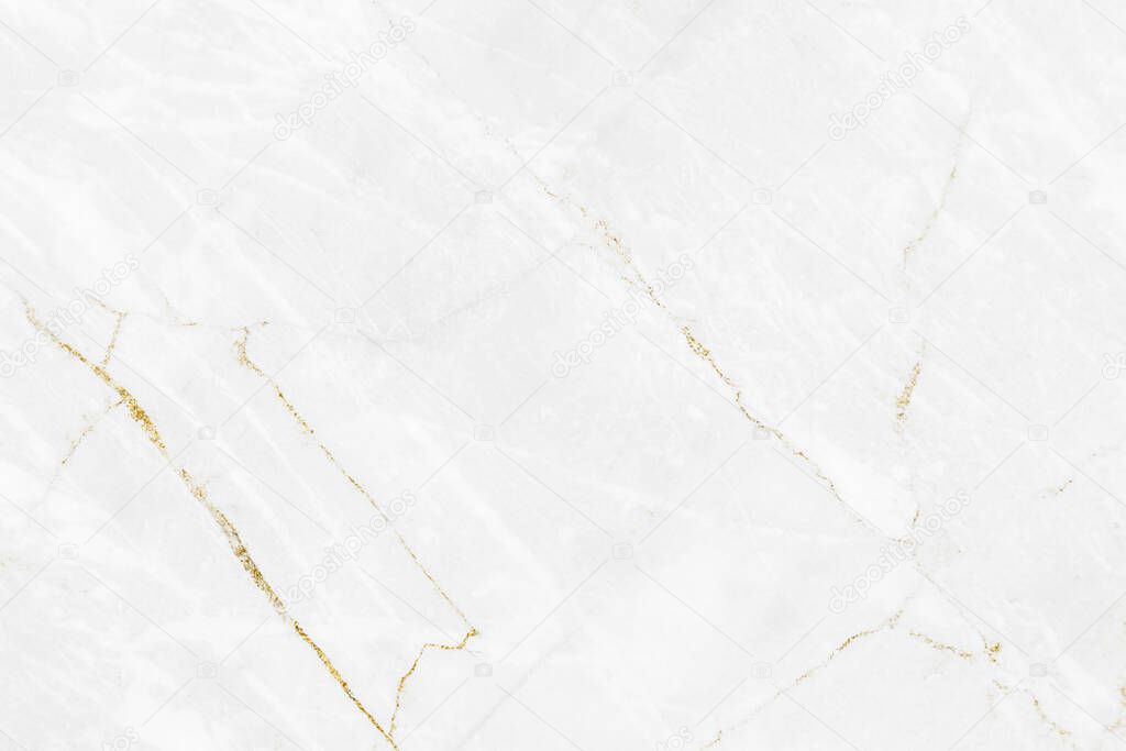 White gold marble texture pattern background with high resolution design for cover book or brochure, poster, wallpaper background or realistic business