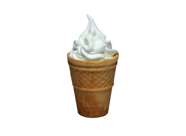 Ice cream in the corn — Stock Photo, Image