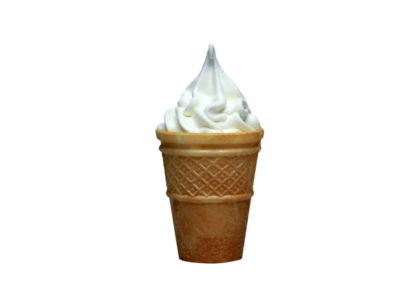Мороженое в кукурузе — стоковое фото
