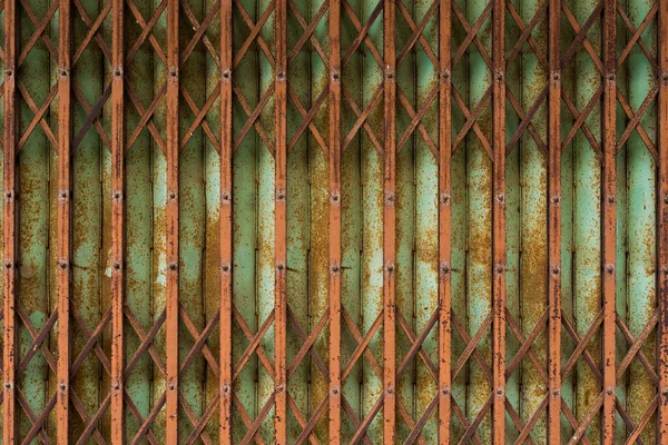 Old Steel Gate Background Texture — Stock Photo, Image