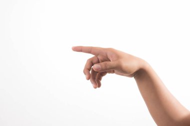 Parmağını kapat ve düğmeye bas.