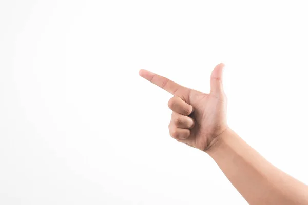 Finger Auf Knopfdruck — Stockfoto