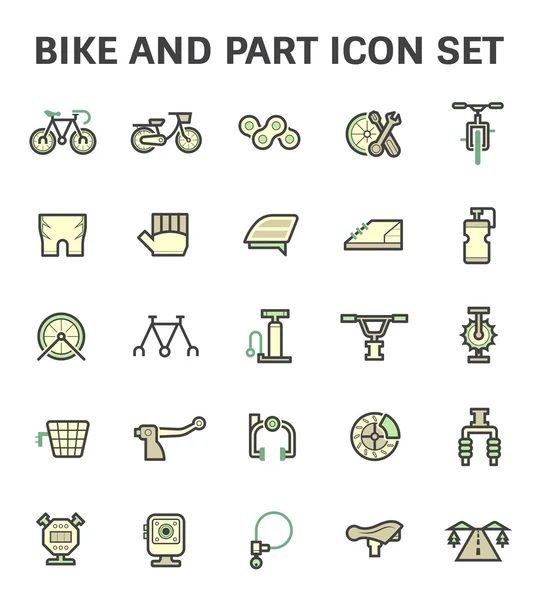 Fiets deel pictogram — Stockvector